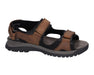 'H-Taro' men's wide fit (H) sandal - brown - Chaplinshoes'H-Taro' men's wide fit (H) sandal - brownWaldläufer