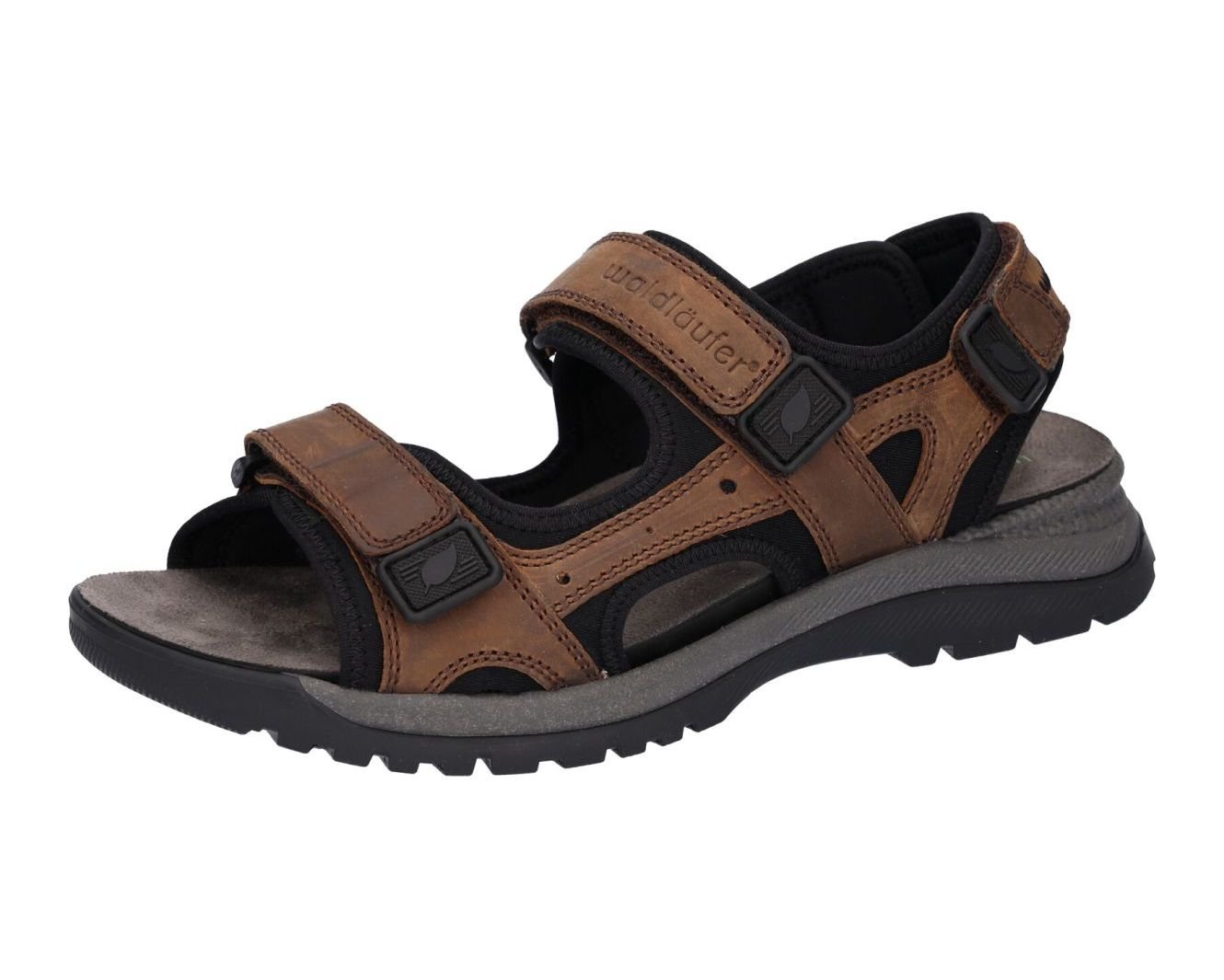 'H-Taro' men's wide fit (H) sandal - brown - Chaplinshoes'H-Taro' men's wide fit (H) sandal - brownWaldläufer