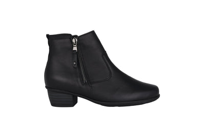 'Haifi' women's wide fit (H) ankle boot - black - Chaplinshoes'Haifi' women's wide fit (H) ankle boot - blackWaldläufer