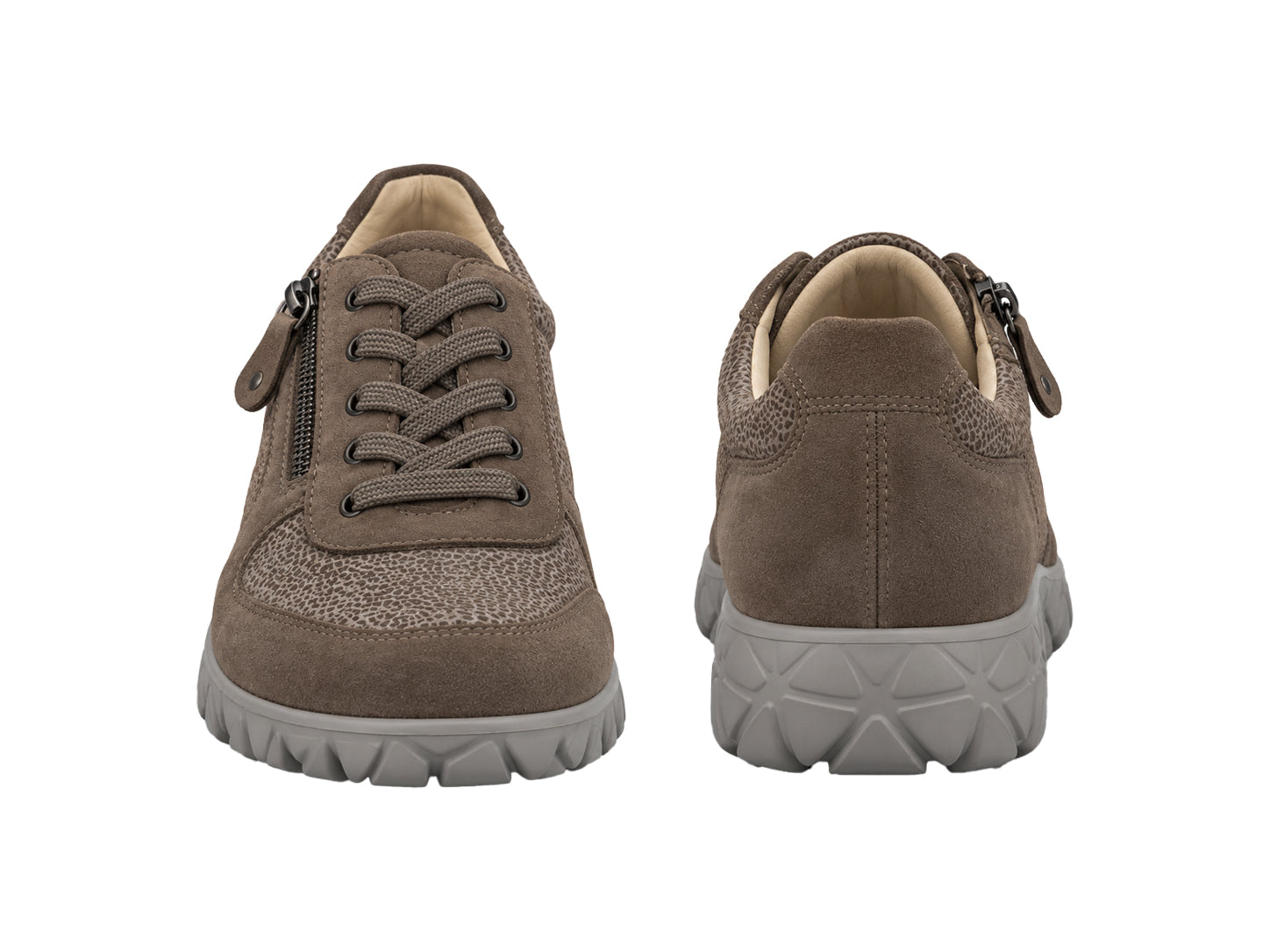 'Havy Soft' sneakers med bred pasform (H) til kvinder - taupe