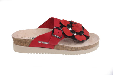 'Helen Flower' women's slide toe sandal - red - Chaplinshoes'Helen Flower' women's slide toe sandal - redMephisto