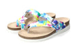 'Helen' women's slide toe sandal - multicolour flower - Chaplinshoes'Helen' women's slide toe sandal - multicolour flowerMephisto