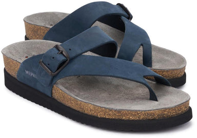 'Helen' women's thong slide sandal - blue - Chaplinshoes'Helen' women's thong slide sandal - blueMephisto