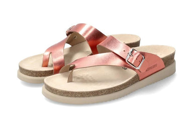 'Helen' women's toe slide sandal - coral red patent - Chaplinshoes'Helen' women's toe slide sandal - coral red patentMephisto