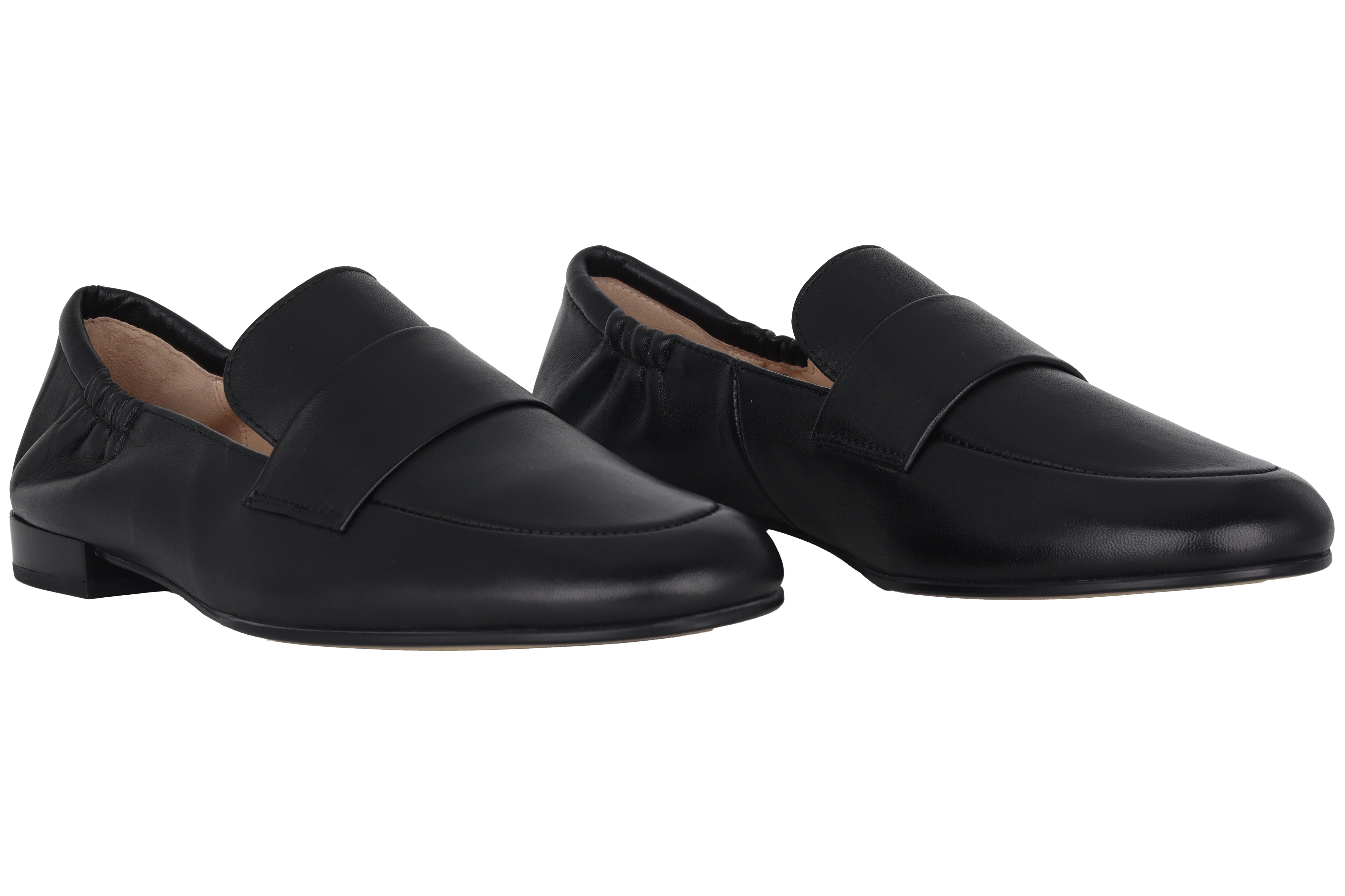 '9-101600-0100' women's laofer - Black