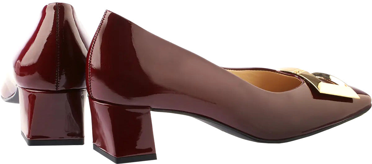 'Hannah' women's dressed pump - Red patent