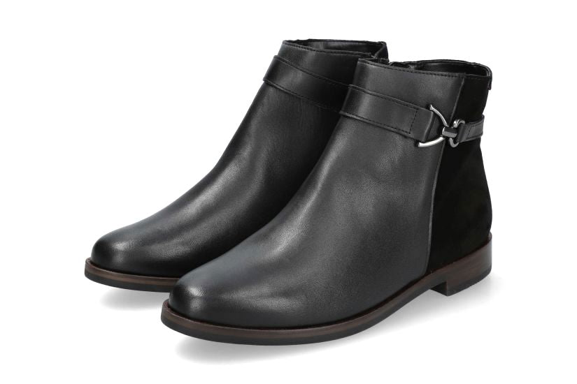 'Houria' women's ankle boot - black