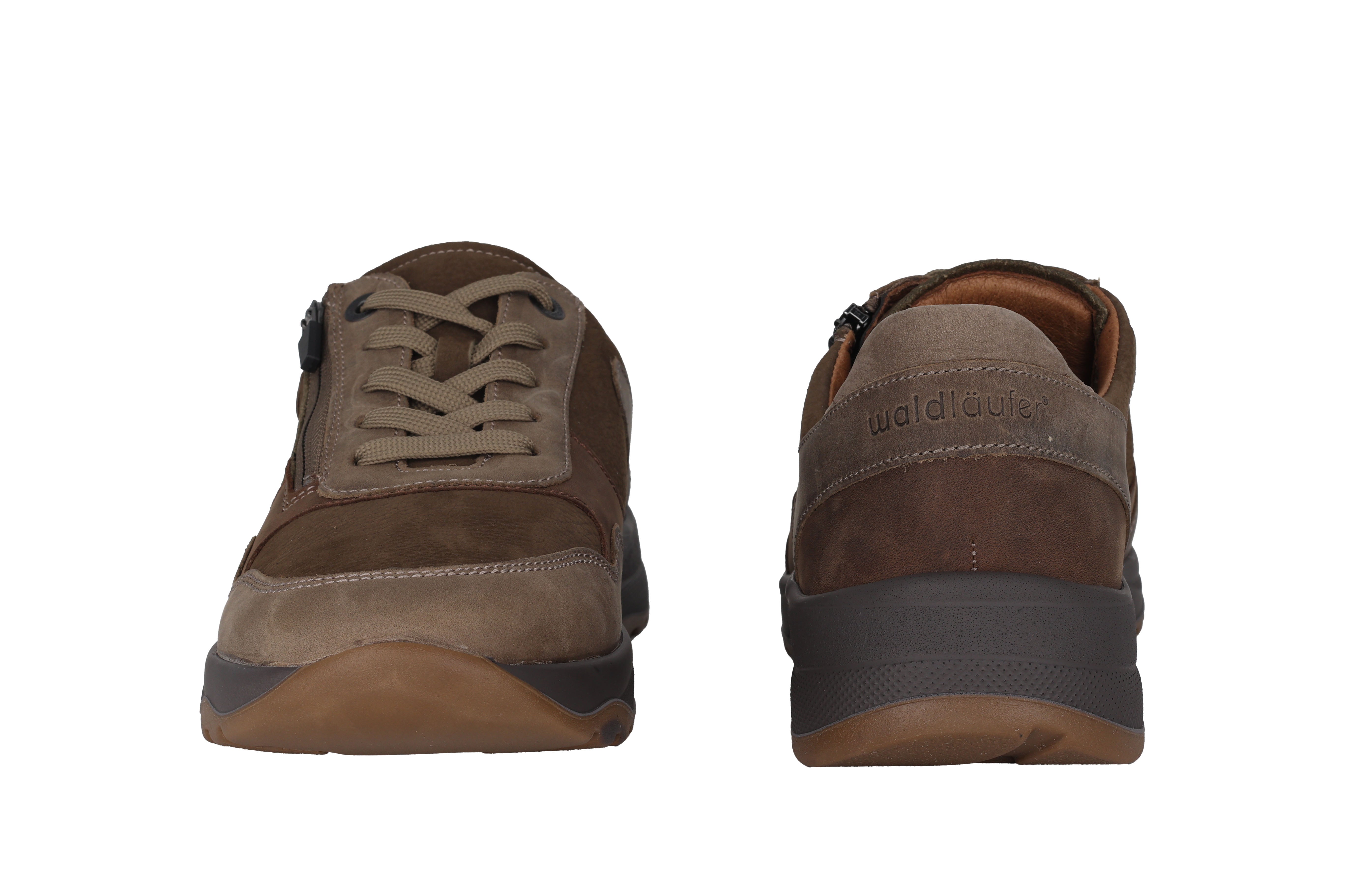 Herren-Schnürsneaker 'K-John' mit sehr weiter Passform (K) – Braun