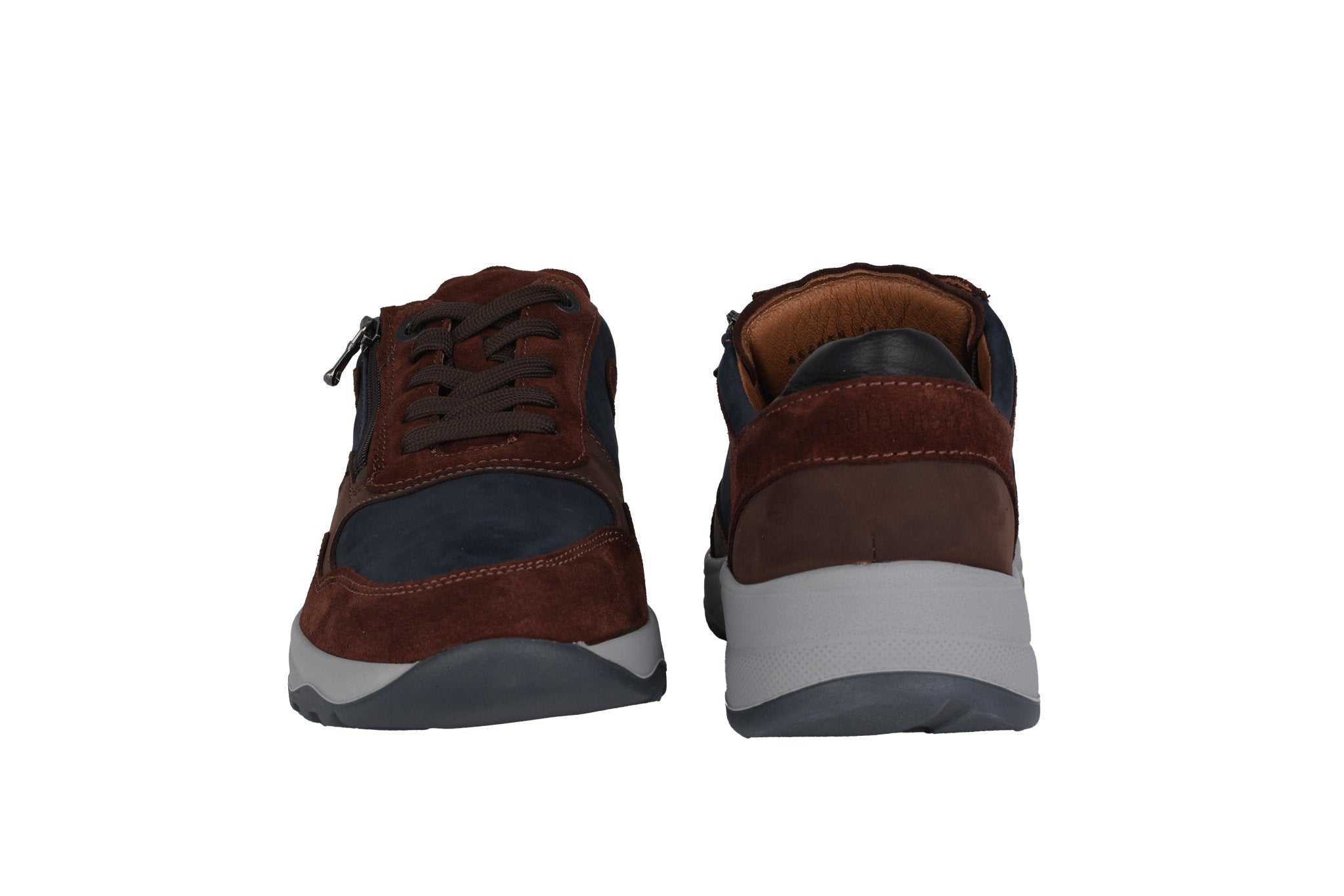 'K - John' men's very wide fit (K) lace - up sneaker - brown - Chaplinshoes'K - John' men's very wide fit (K) lace - up sneaker - brownWaldläufer