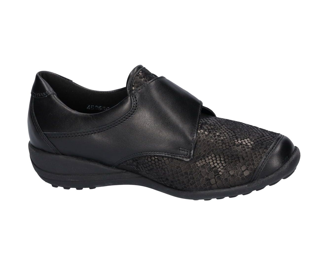 'Katja' women's very wide fit (K) sneakers - Black - Chaplinshoes'Katja' women's very wide fit (K) sneakers - BlackWaldläufer