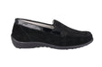 'Kläre' women's wide fit (H) moccassin - black - Chaplinshoes'Kläre' women's wide fit (H) moccassin - blackWaldläufer