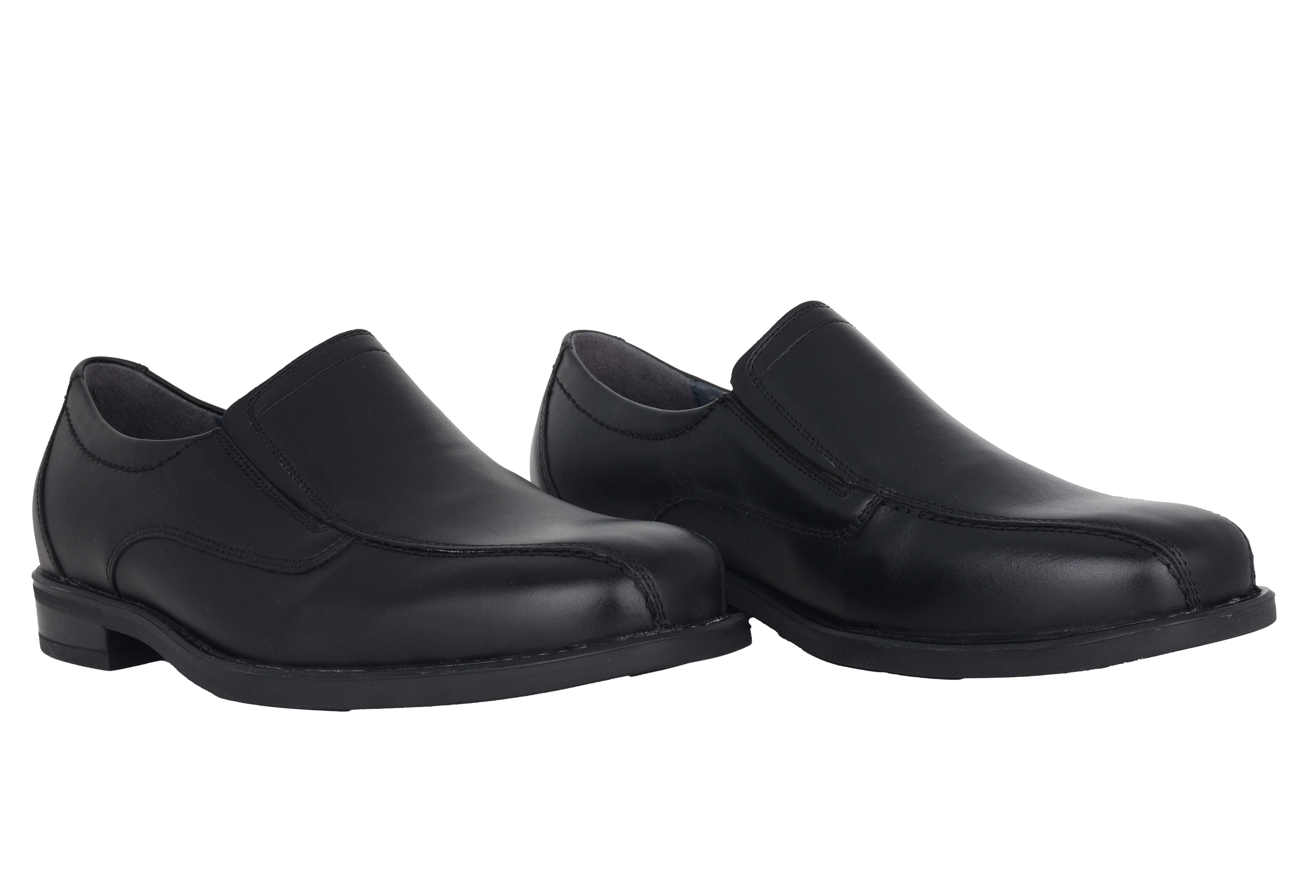 'Kuno' men's very wide fit (K) slip-on loafer - Black
