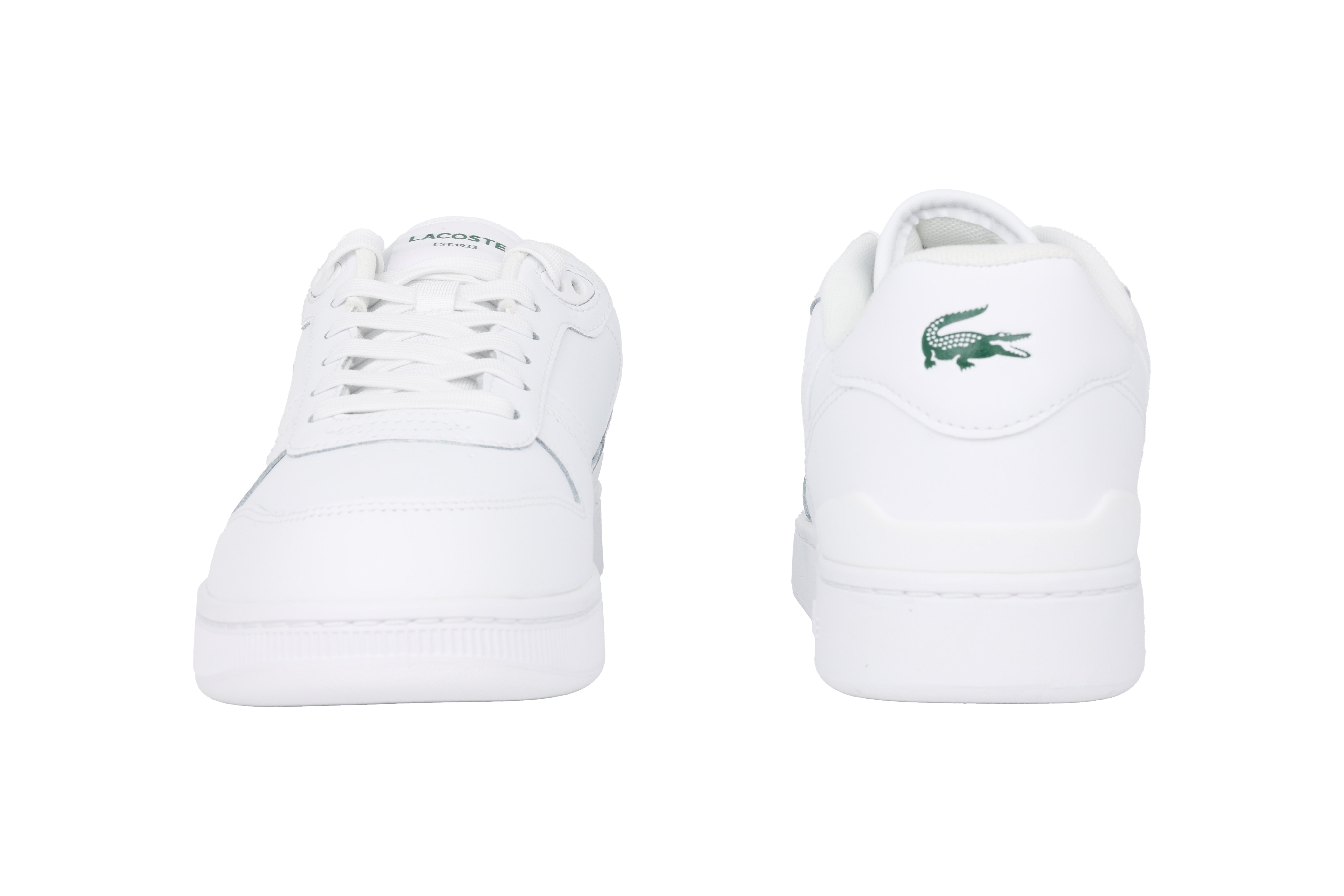 'T-clip' men's lace-up sneaker - white