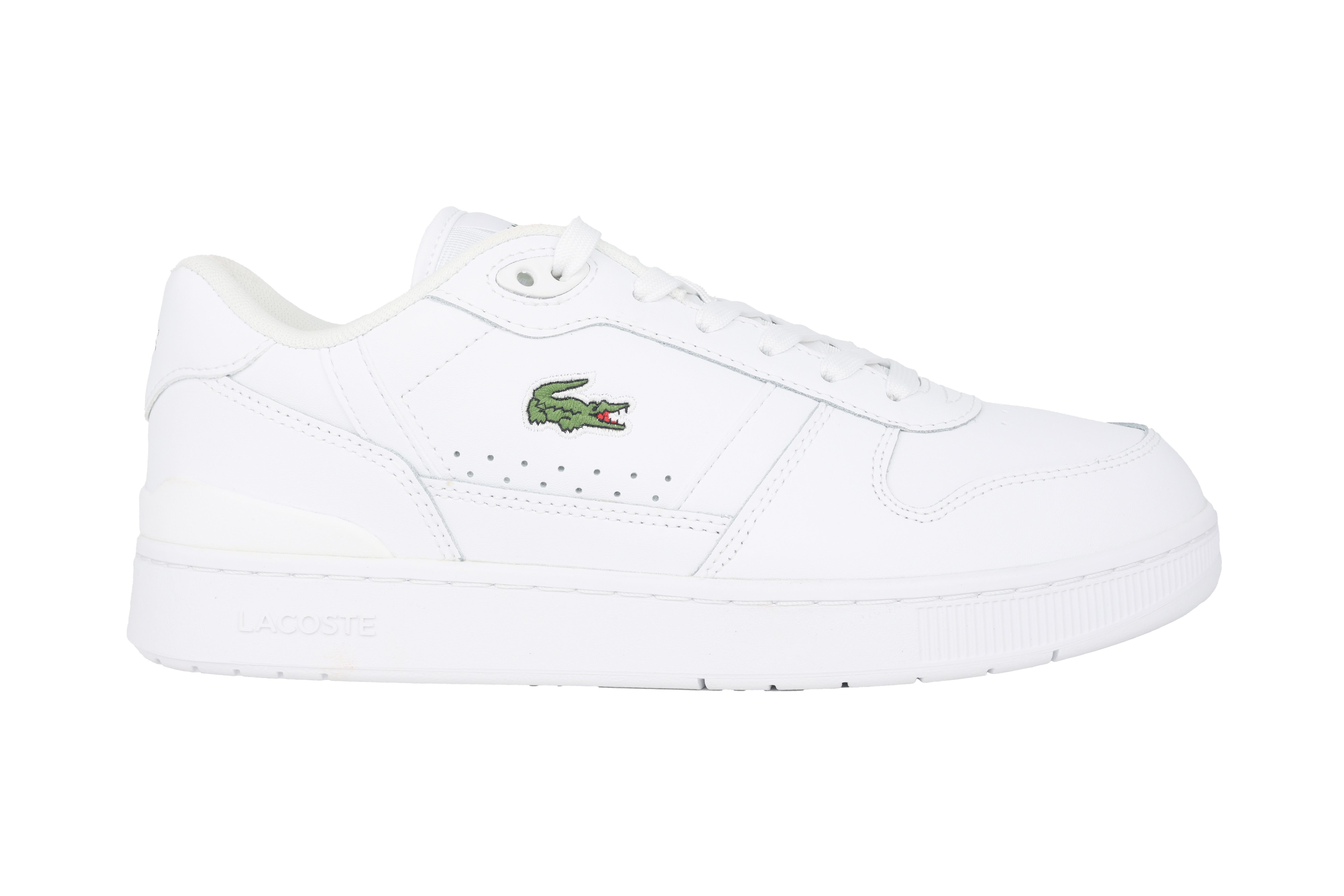'T-clip' men's lace-up sneaker - white