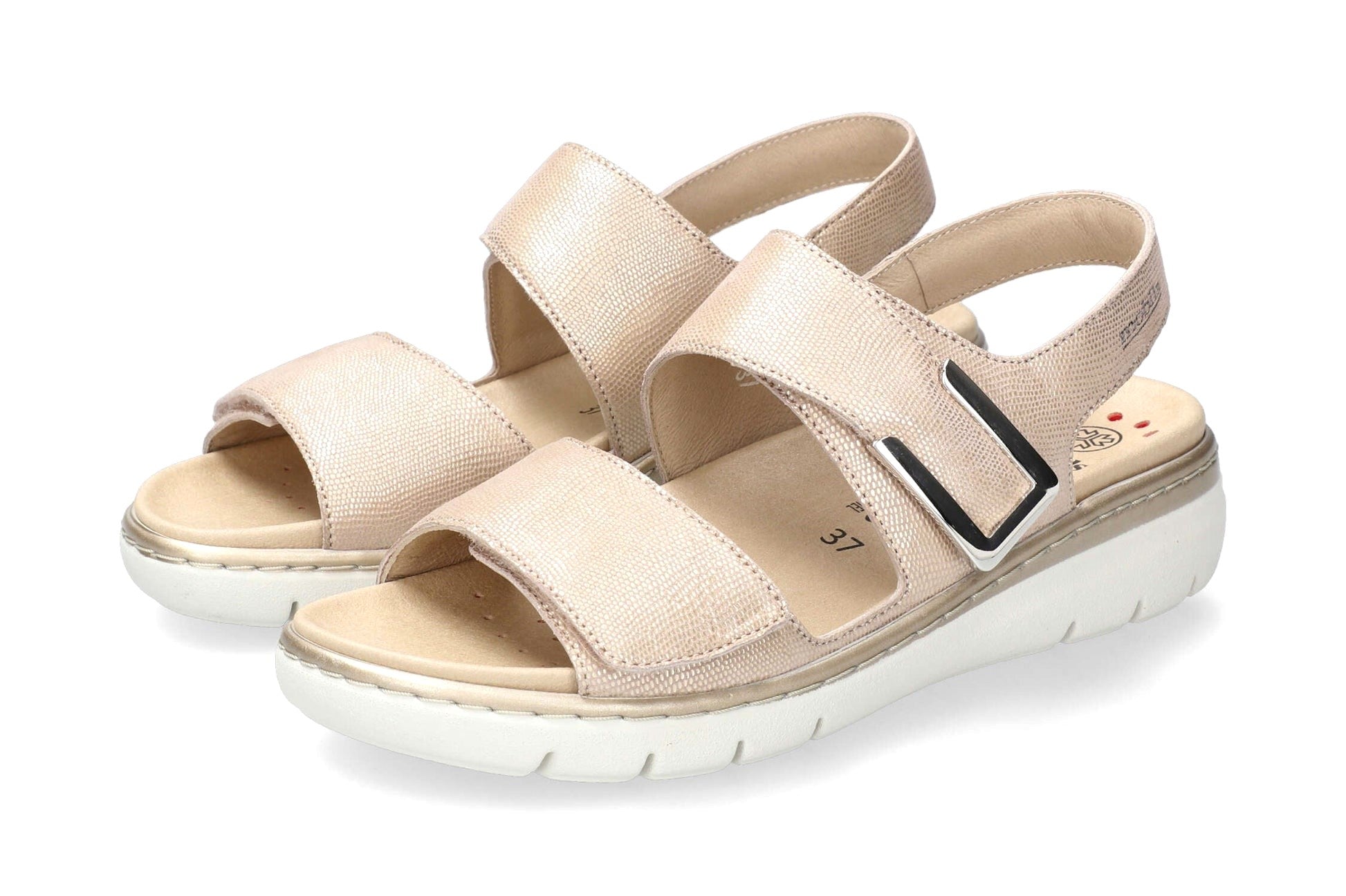 'Lalia' women's sandal wide fit (H) - Beige - Chaplinshoes'Lalia' women's sandal wide fit (H) - BeigeMephisto