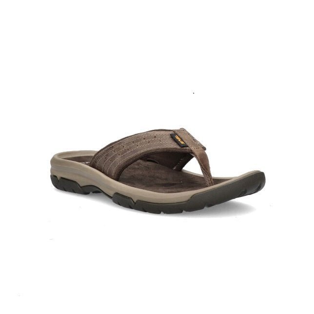 'Langdon Flip' men's slide toe sandal - brown - Chaplinshoes'Langdon Flip' men's slide toe sandal - brownTeva