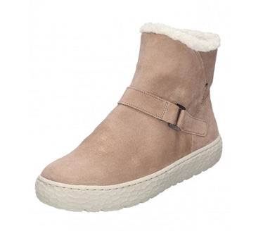 Warmgevoerde dameslaars 'Liloue' met brede pasvorm (H) - Beige - ChaplinshoesWarmgevoerde dameslaars 'Liloue' met brede pasvorm (H) - BeigeMephisto