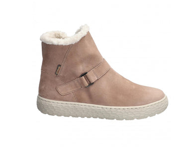 Warmgevoerde dameslaars 'Liloue' met brede pasvorm (H) - Beige - ChaplinshoesWarmgevoerde dameslaars 'Liloue' met brede pasvorm (H) - BeigeMephisto