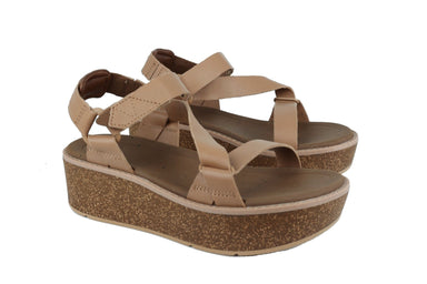 'Madera Wedge' women's sandal - Beige - Chaplinshoes'Madera Wedge' women's sandal - BeigeTeva