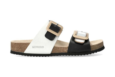 'Madison' women's sandal - Black white mix - Chaplinshoes'Madison' women's sandal - Black white mixMephisto