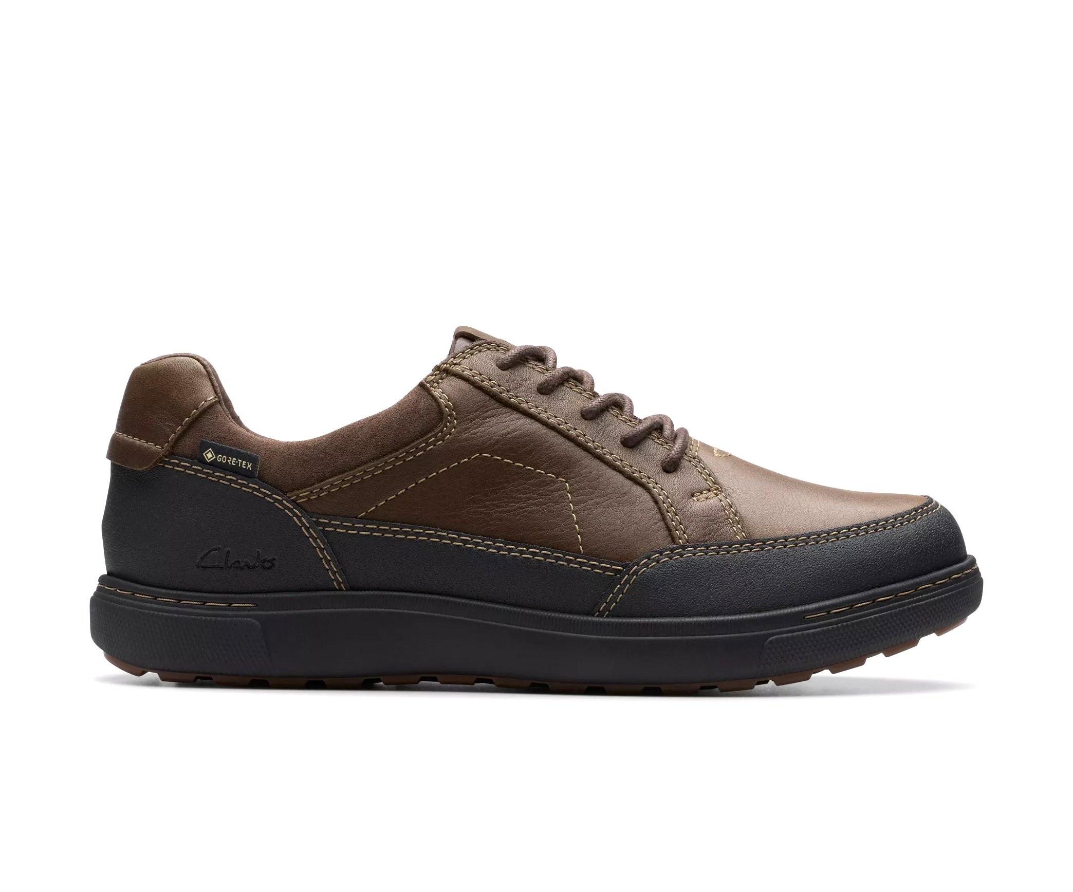 'Mapstone LoGTX' men's waterproof lace-up shoe - Brown