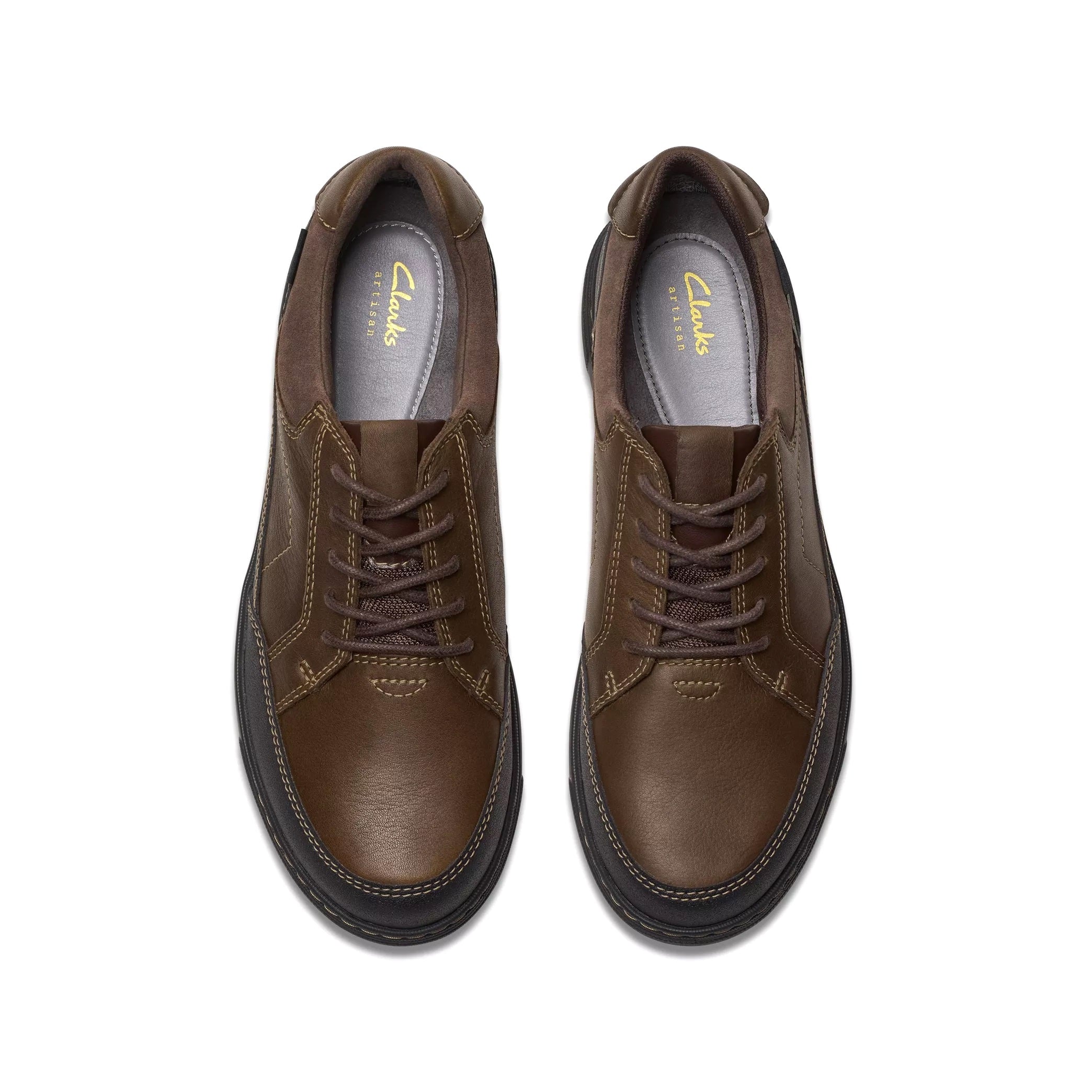 'Mapstone LoGTX' men's waterproof lace-up shoe - Brown