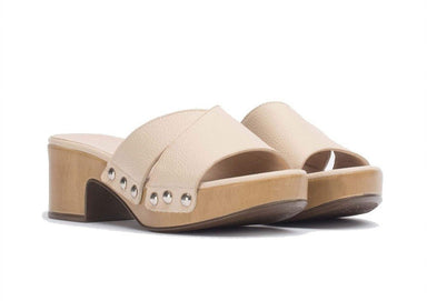 'Marta' women's slipper slide sandal - beige - Chaplinshoes'Marta' women's slipper slide sandal - beigeWonders