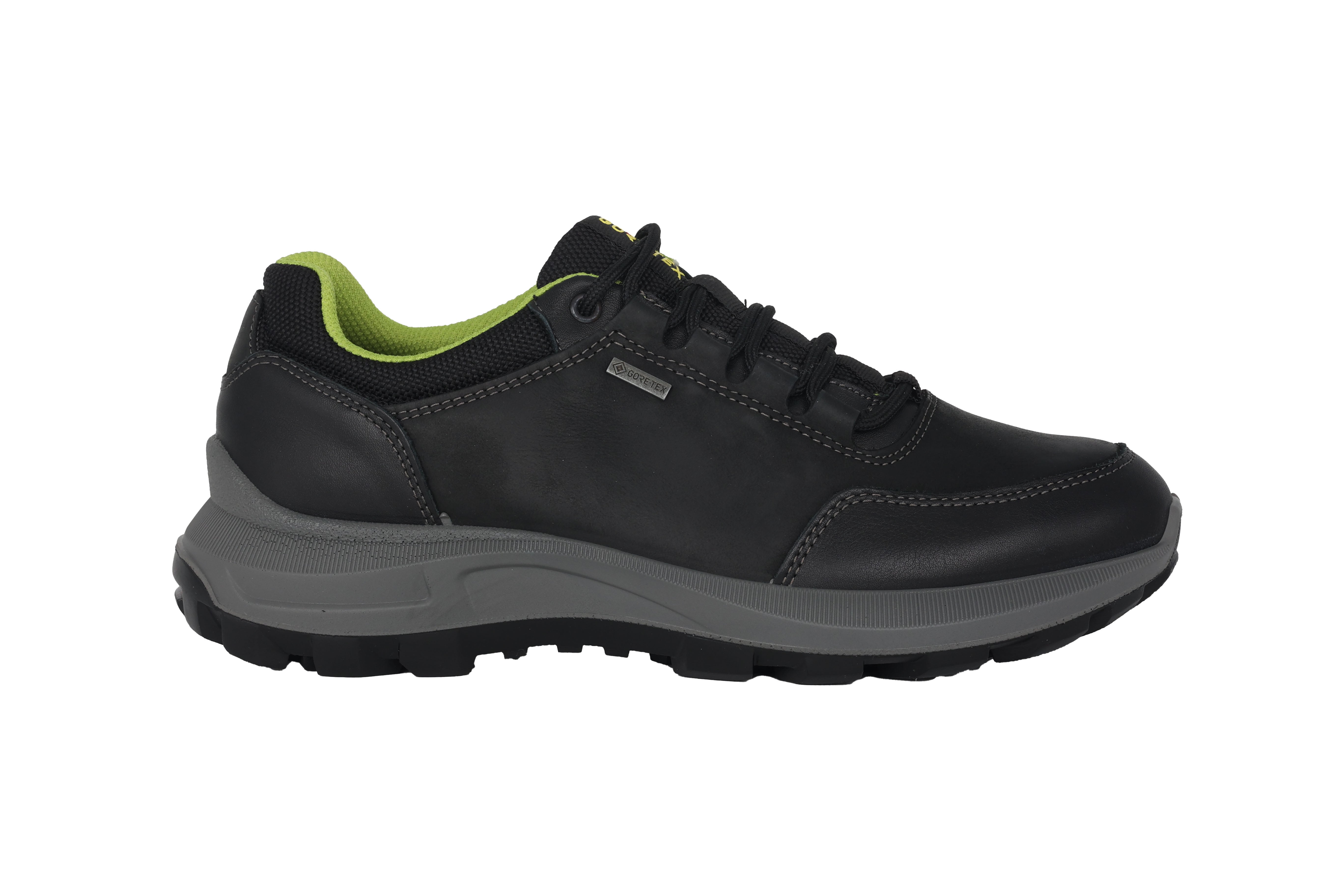 'Mauro' men's goretex waterproof walking sneaker - Black