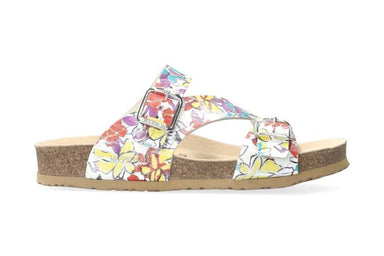 'Melaine' women's slide sandal - multicolor flower - Chaplinshoes'Melaine' women's slide sandal - multicolor flowerMephisto