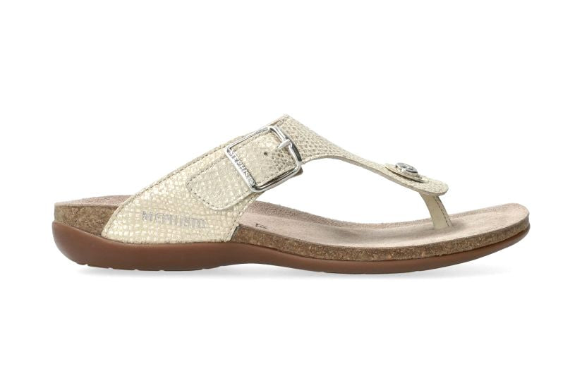 'Alinda' women's slide toe sandal - beige