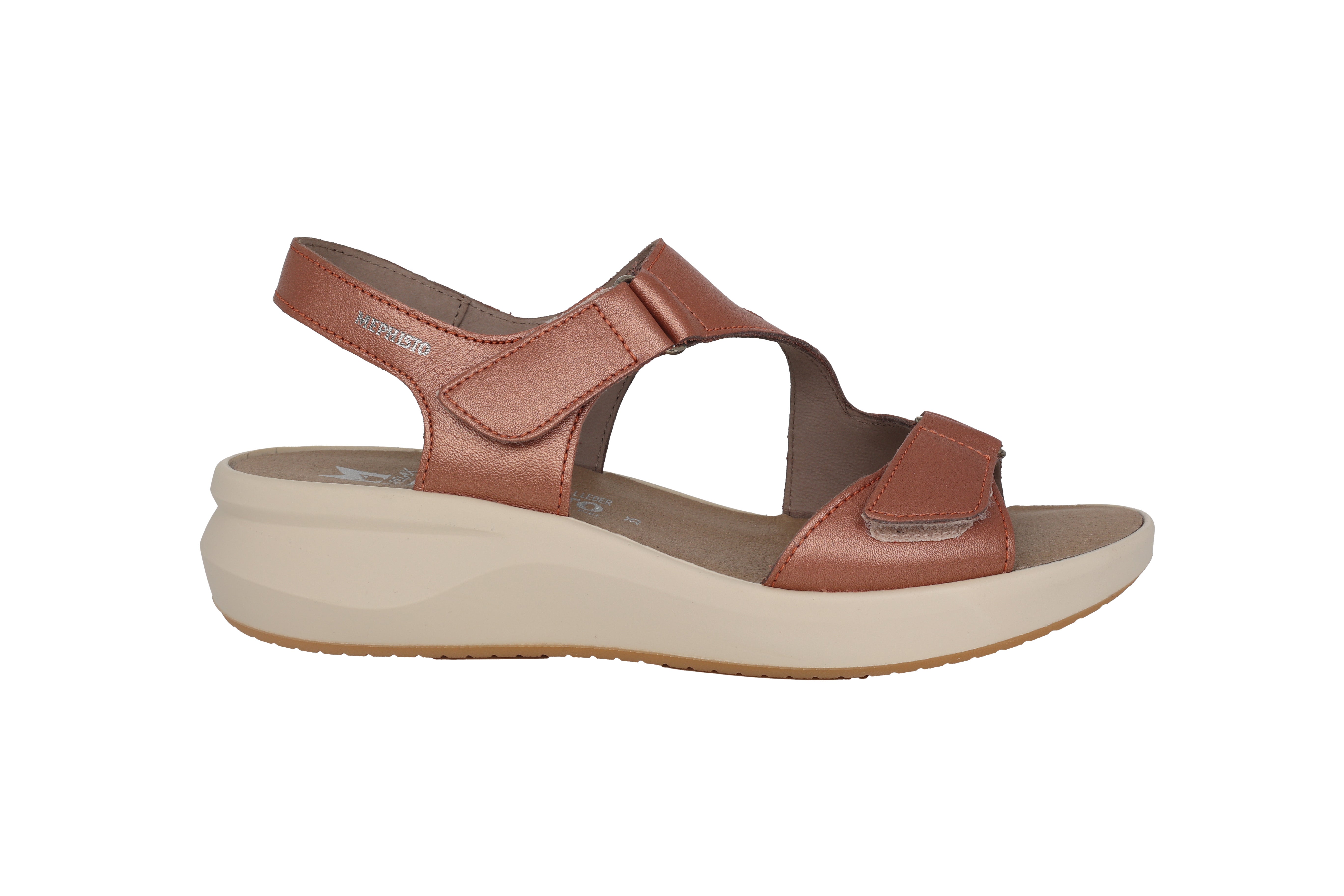 'Tiara' women's strap sandal - orange