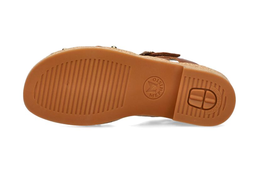 'Fedora' women's sandal - brown