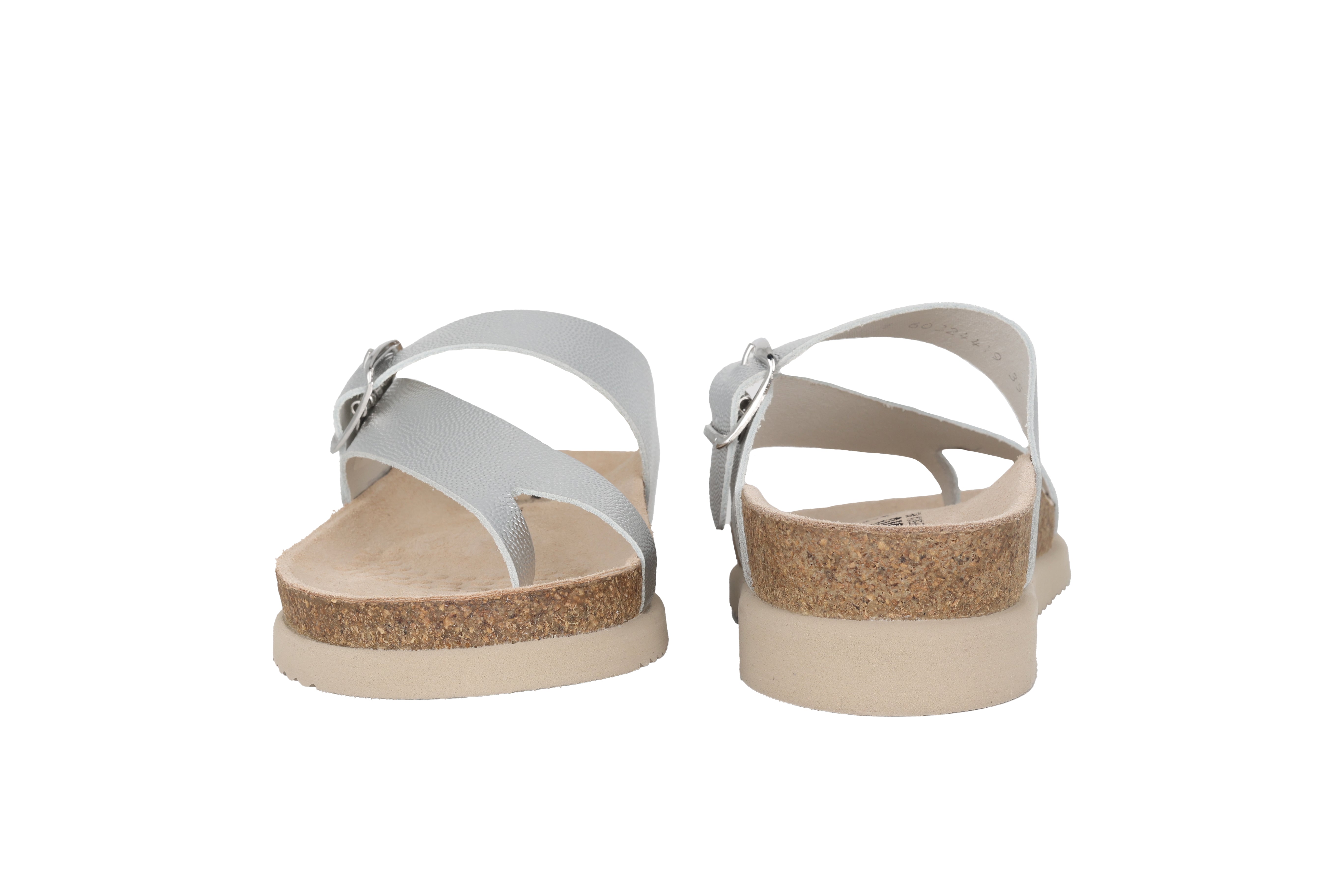 'Helen' women's thong sandal - silver