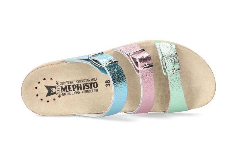 Sandale triple bride femme 'Hyacinta' - multicolore