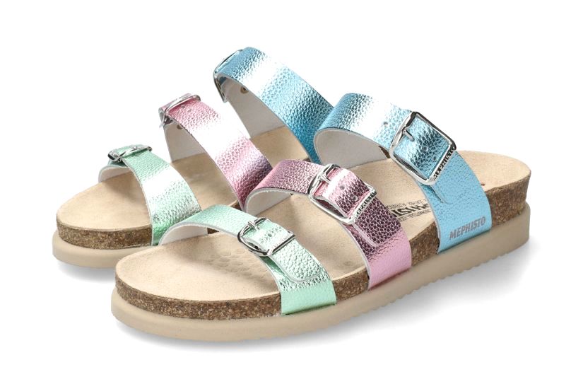 Sandale triple bride femme 'Hyacinta' - multicolore