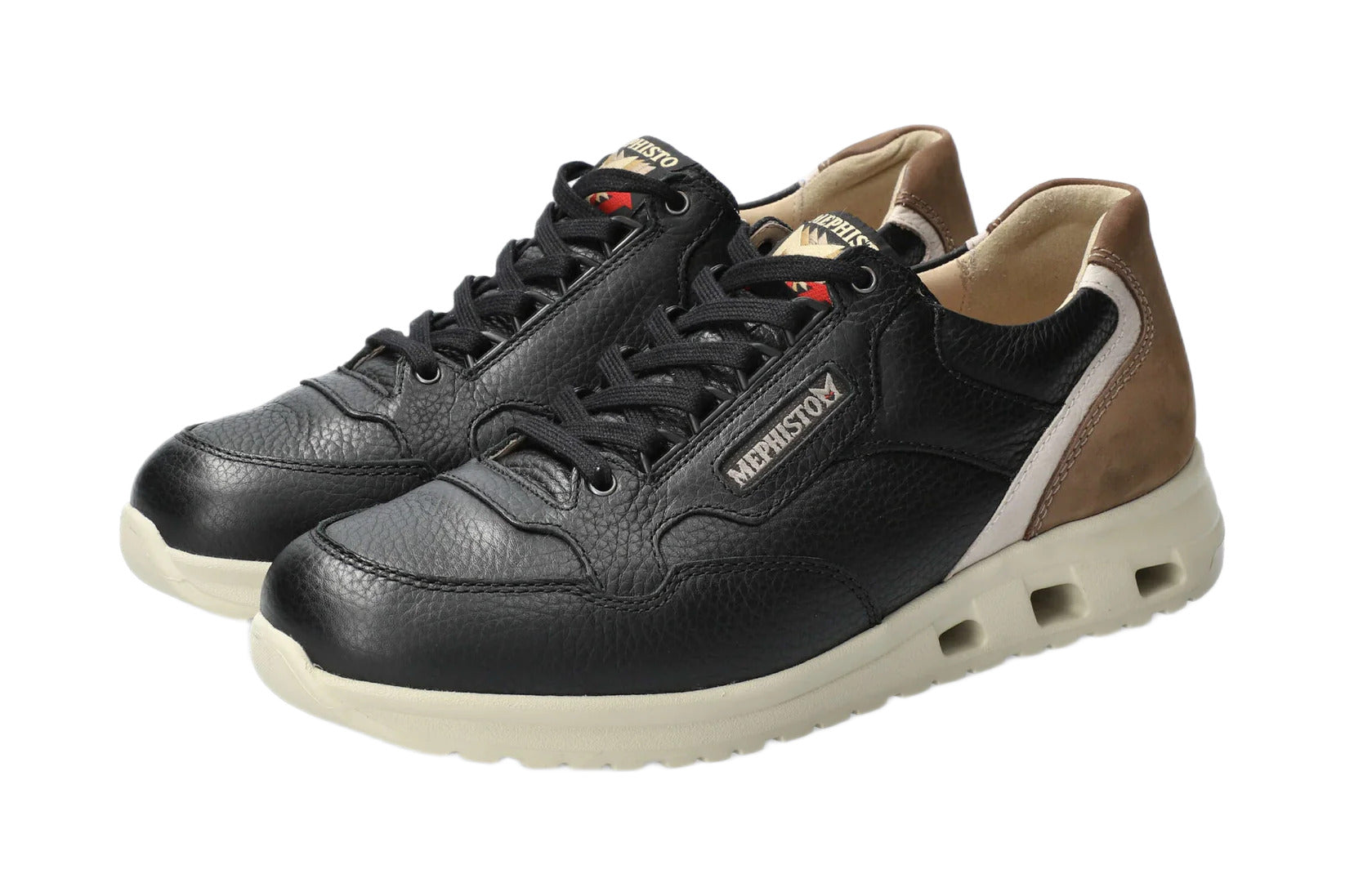 Pánské šněrovací tenisky 'Jansen' - Černé