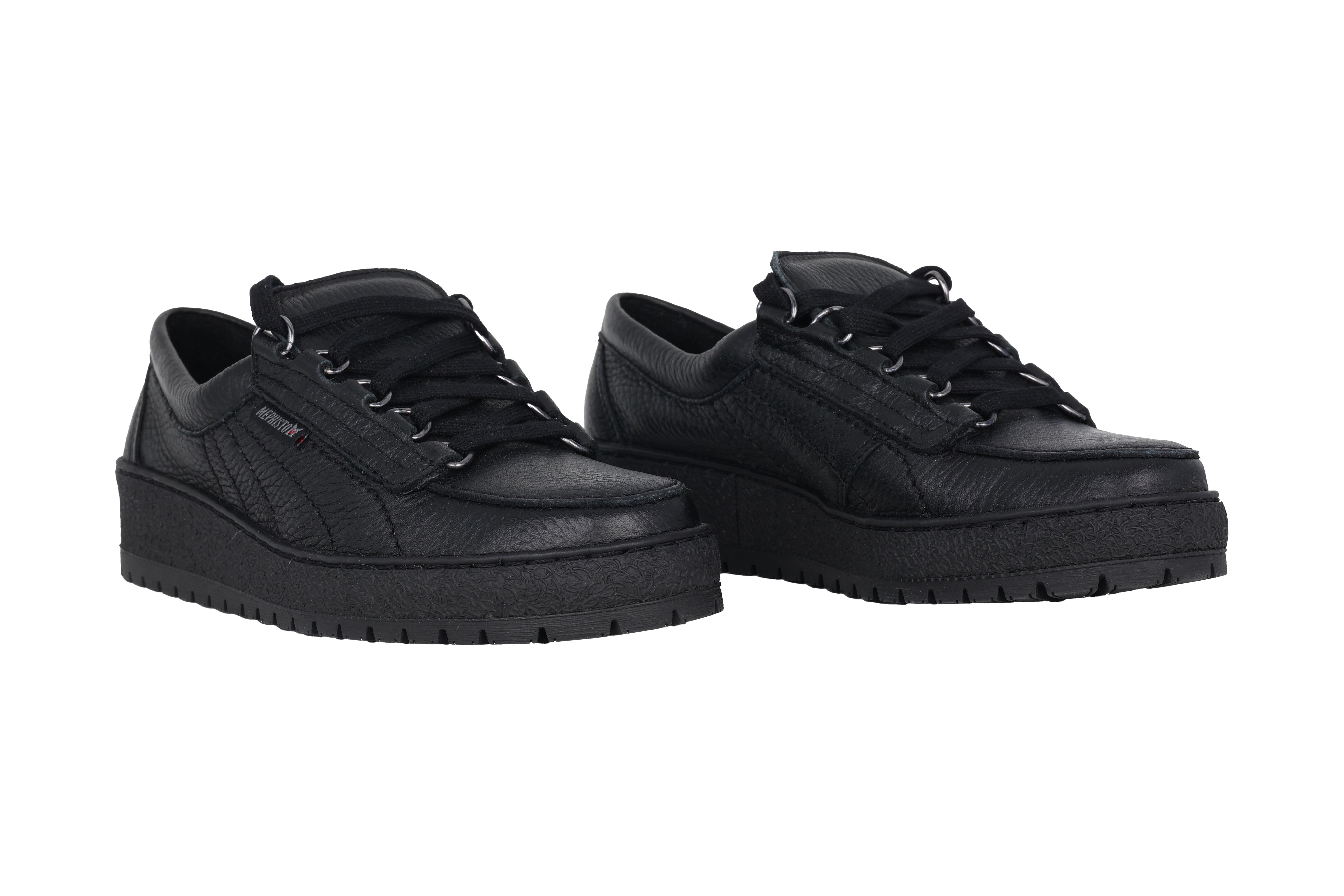 'Lady' women's lace-up shoe - black