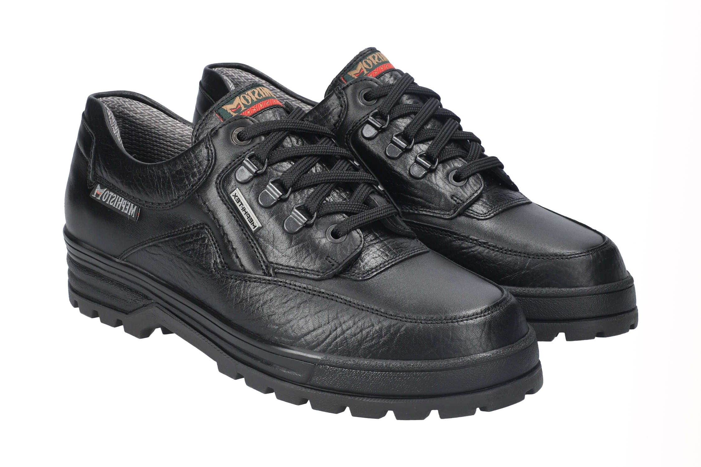 Wasserdichter Herren-Schnürschuh 'Barracuda' - Schwarz