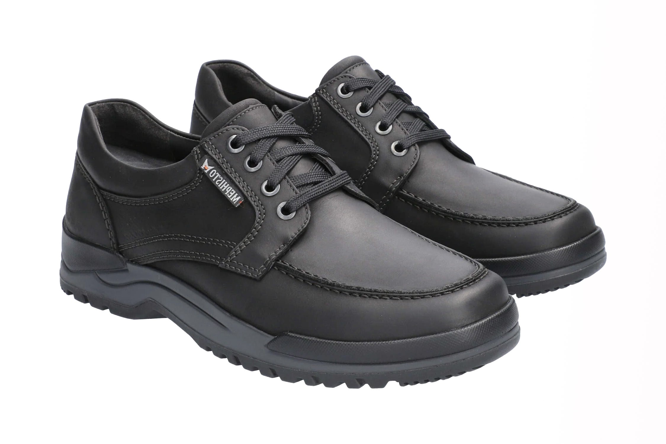 Pánská šněrovací bota 'Charles' - Černá
