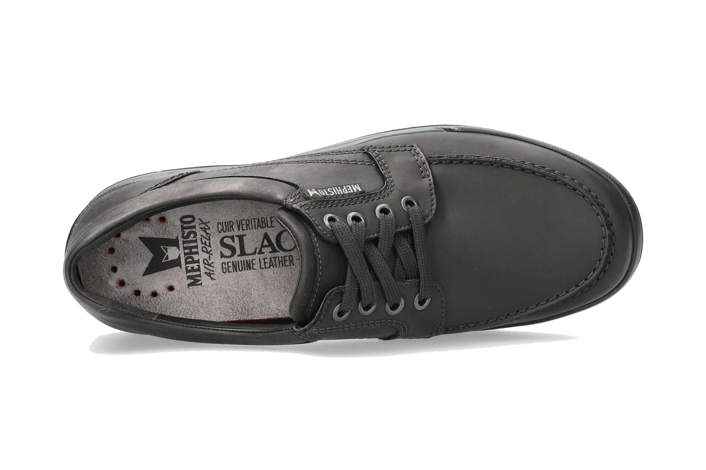 Pánská šněrovací bota 'Charles' - Černá