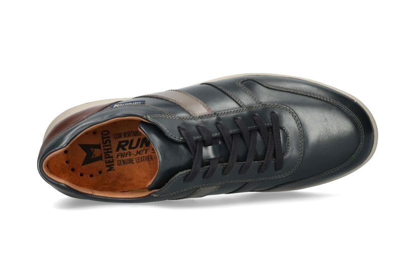 'Vito' men's lace-up sneaker - Blue