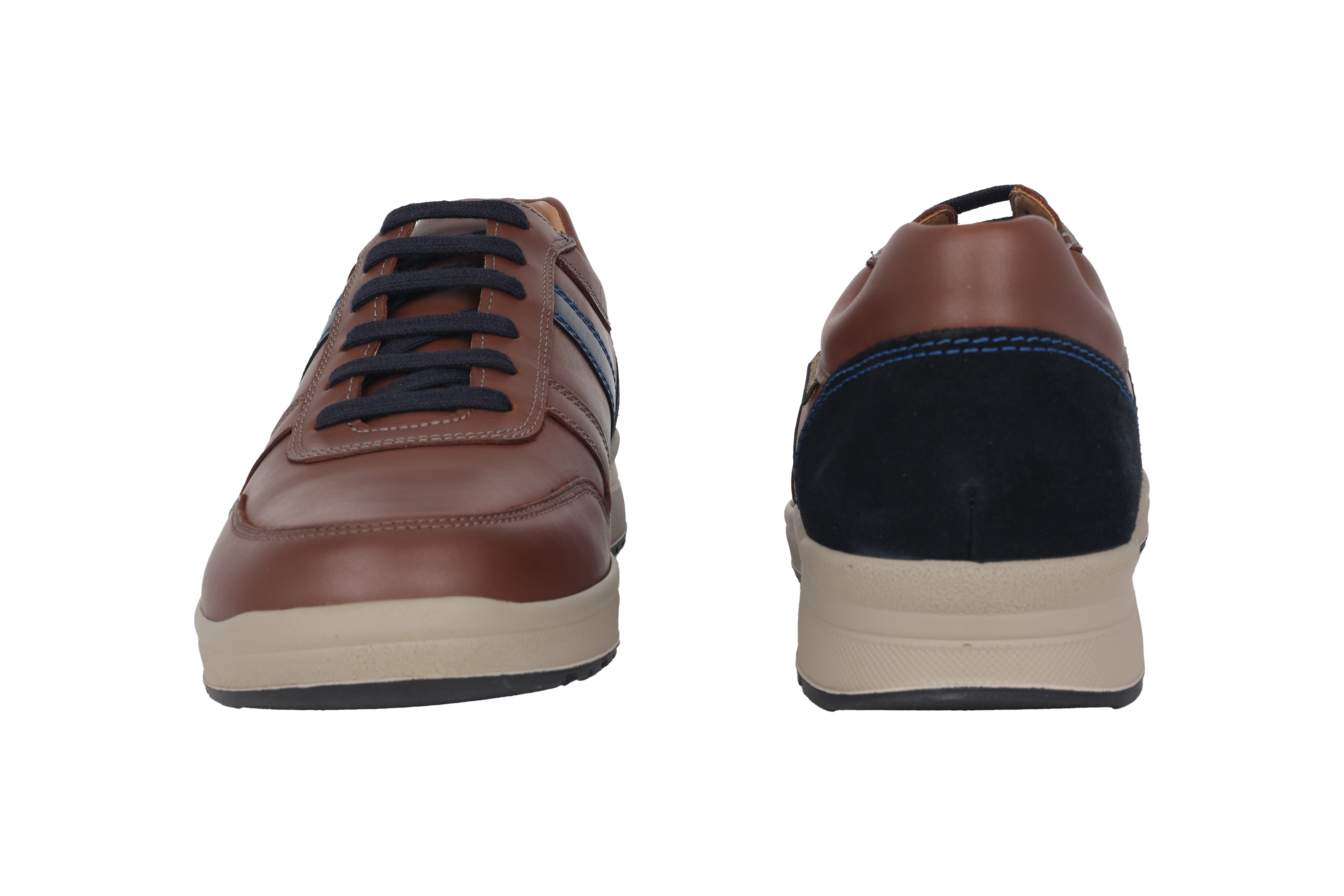 'Vito' men's lace-up sneaker - Brown