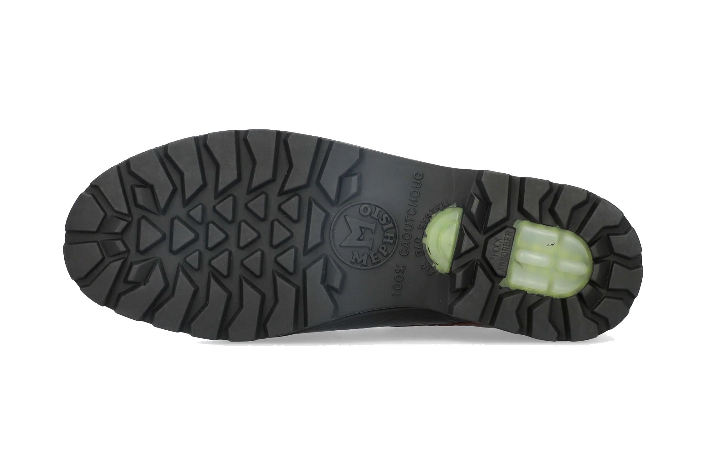 Robuster wasserdichter Herren-Schnürschuh 'Barracuda' - braun