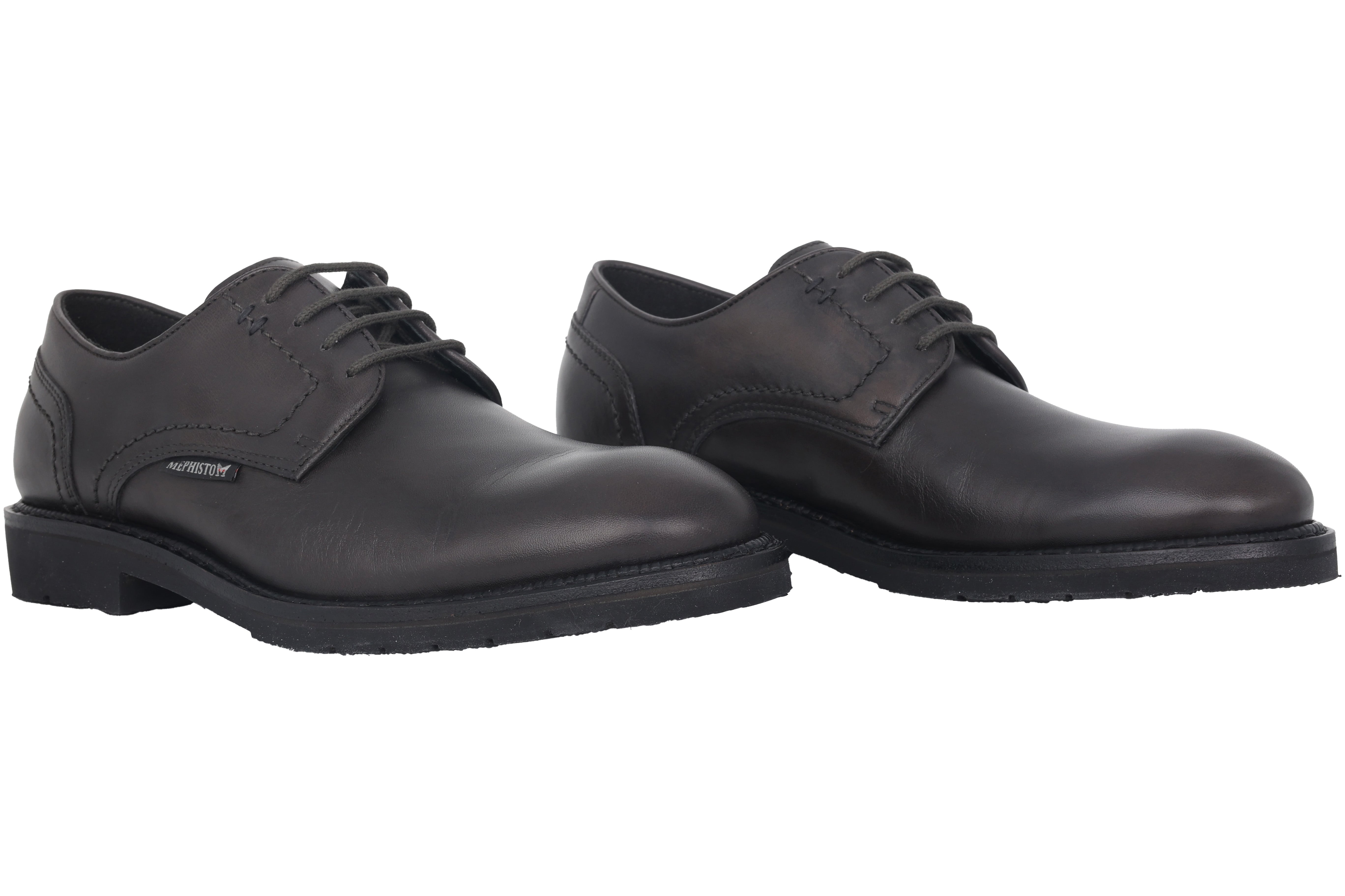 Scarpa stringata fatta a mano da uomo 'Nikola' - Grigio