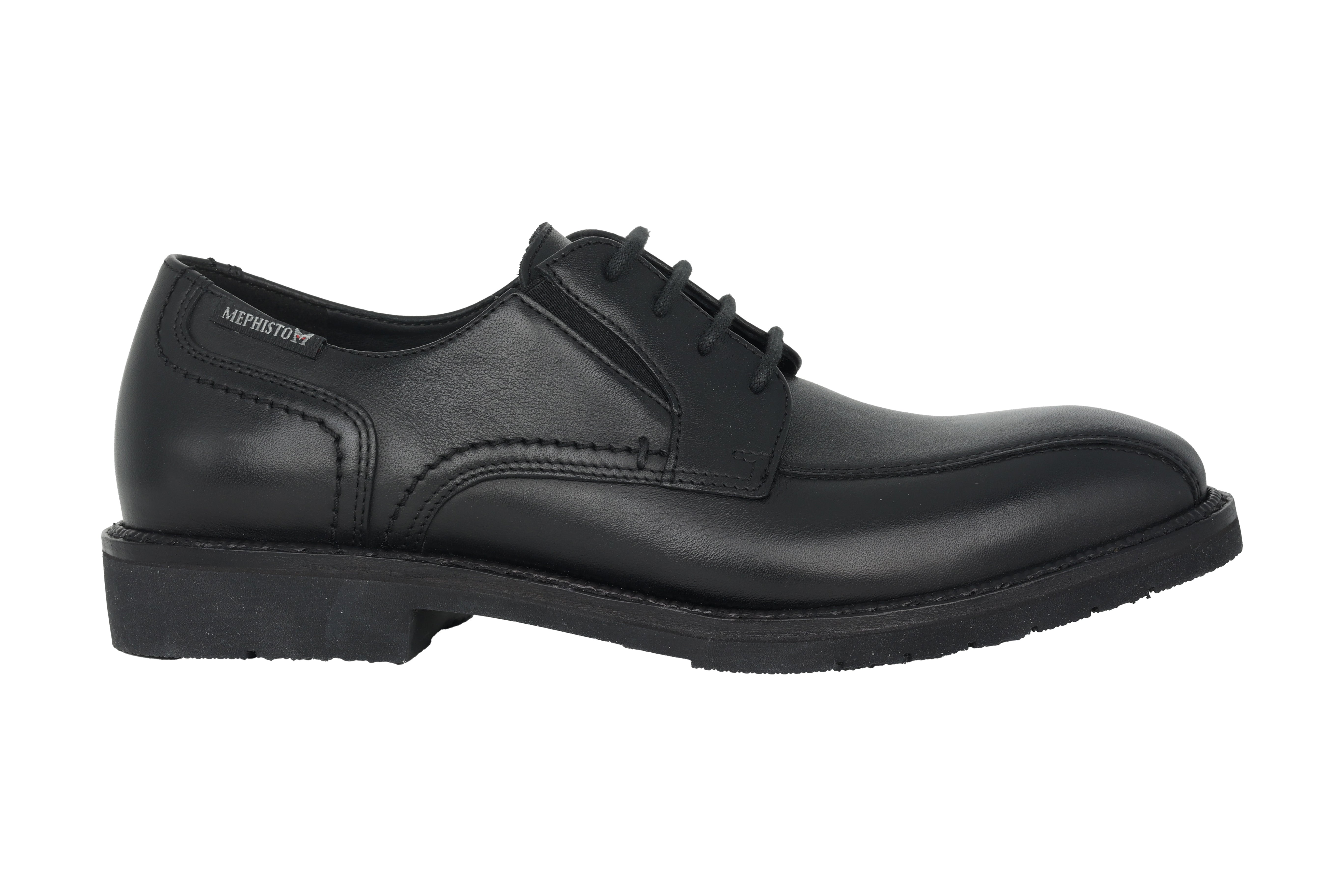 'Nelson' men's handmade lace-up shoe - Black
