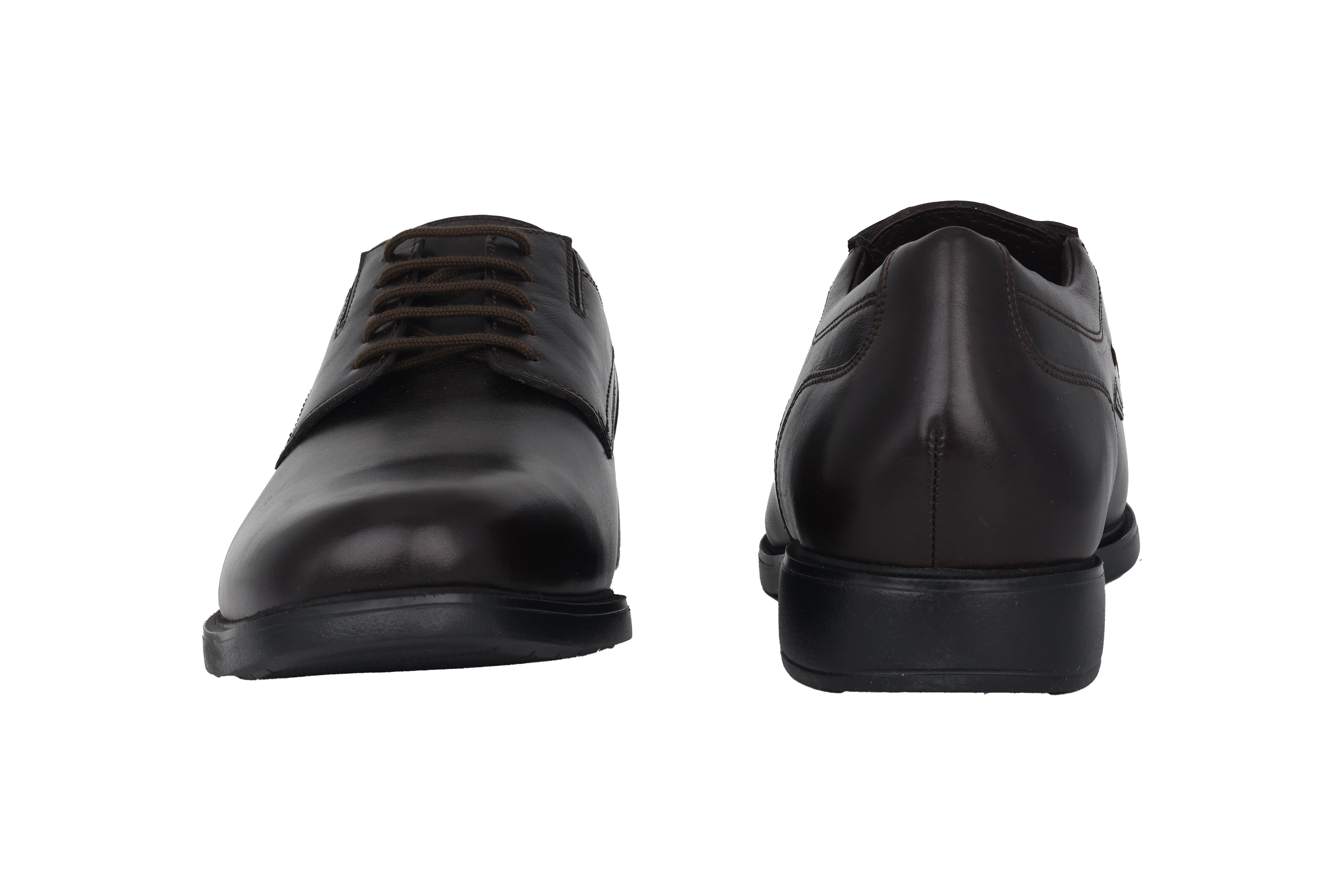 'Abrizo' men's wide fit (H) dressed ergonomic shoes - Brown