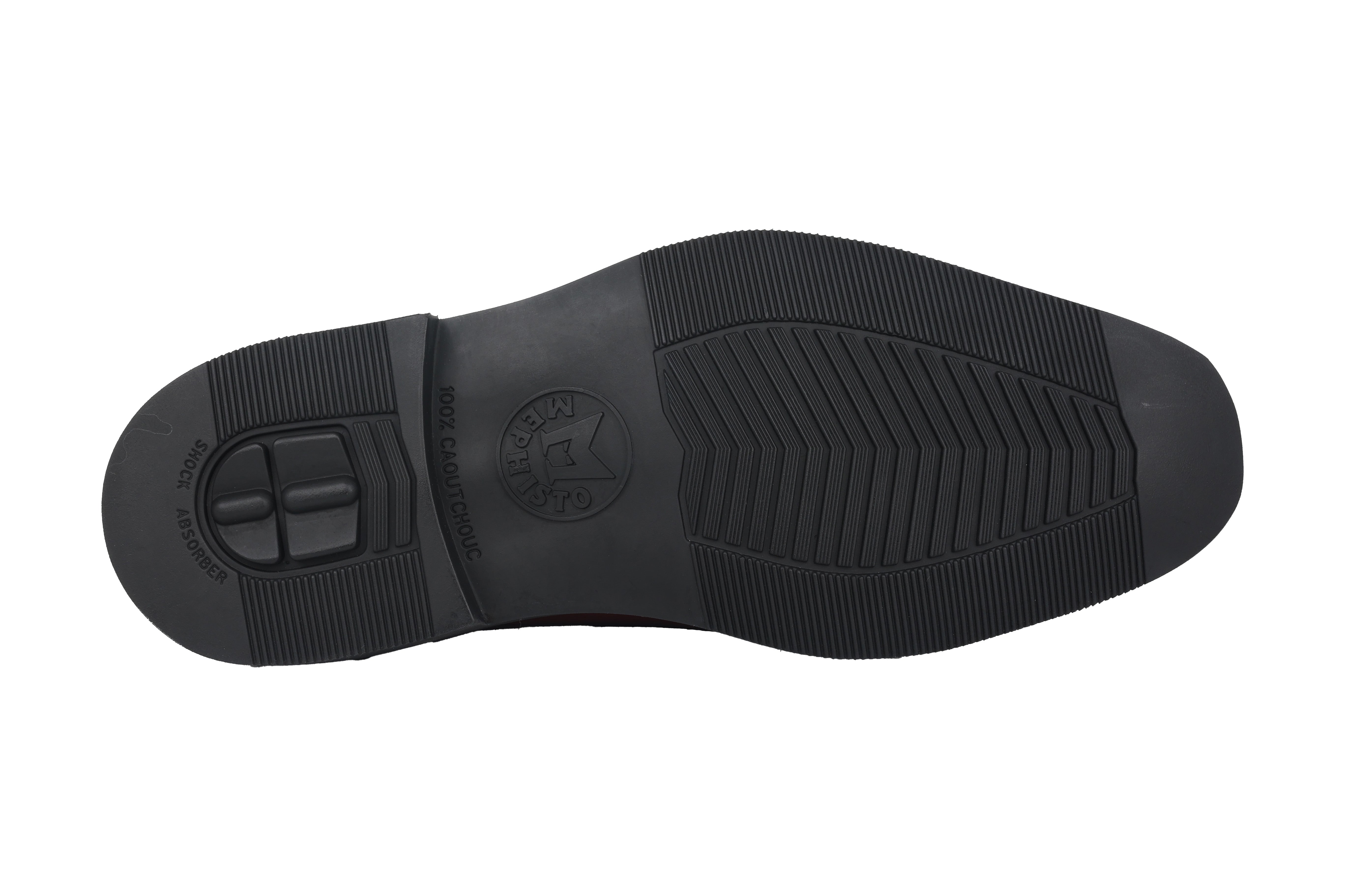 Ręcznie robione sznurowane buty męskie 'PEDRO' - Czerwone