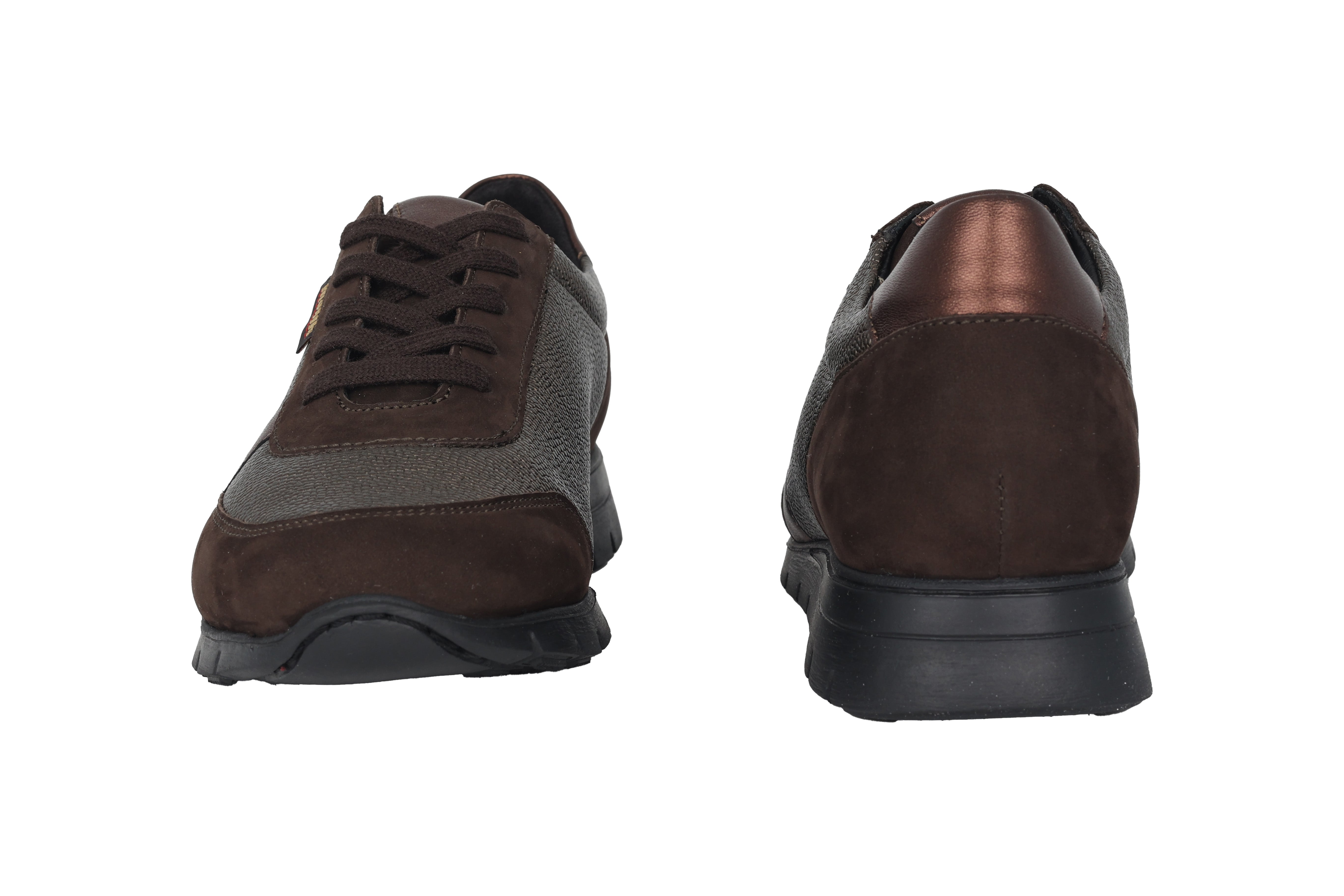 'Dalilha' women's wide fit (h) sneaker - brown