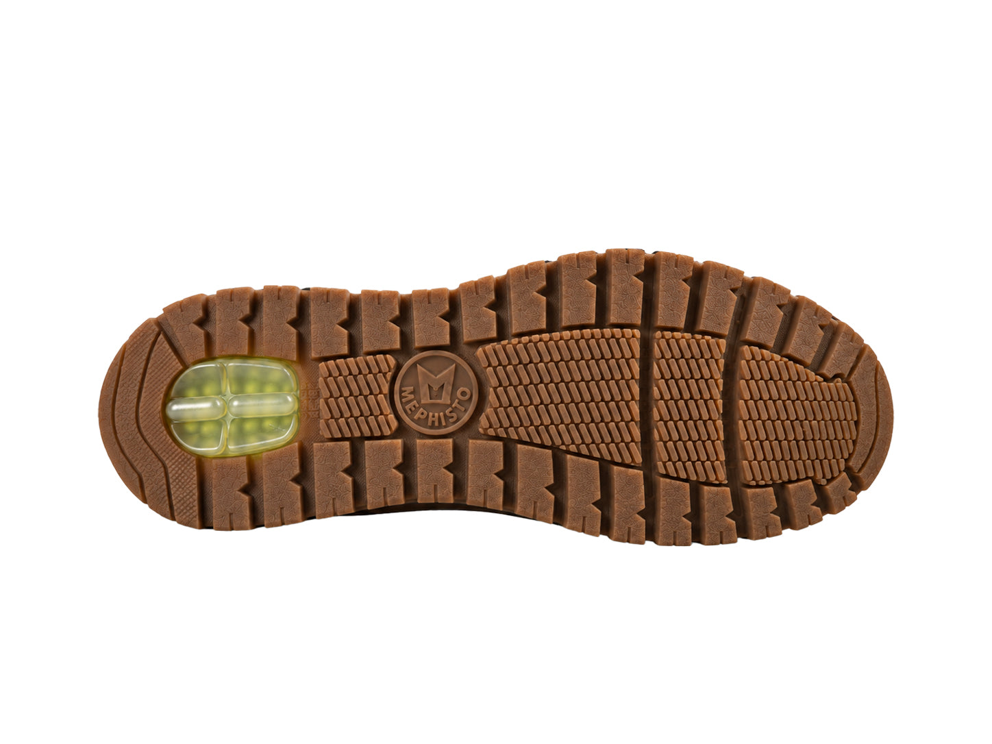 Sznurowane buty męskie 'Paco' - Brązowe