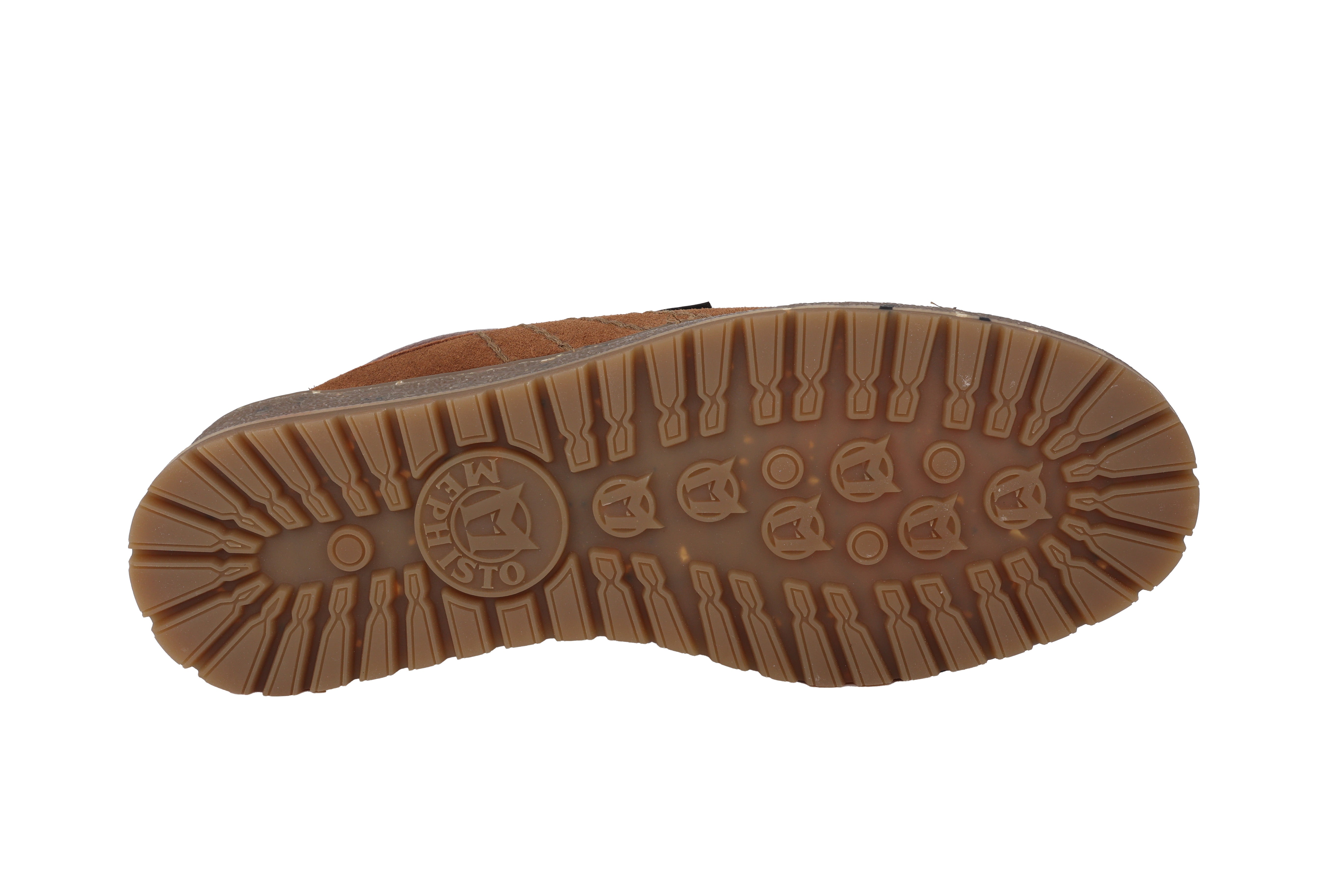 'Rainbow' heren veterschoen - Bruin